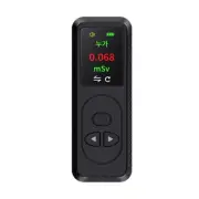 Geiger Counter Nuclear Detector Personal Dosimeter Black F7I71501