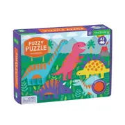 42pc Mudpuppy Kids/Children Jigsaw Puzzle Toy 38x38cm Fuzzy Dinosaurs 3+