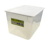 SMARTLINK 6PCS 9L Plastic Storage Box Durable Stackable Organizing 30.5x21.5x18cm