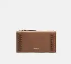 Mimco Brown Leather Deco Wallet - Brand New With Tags - RRP $199