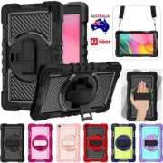 For Samsung Galaxy Tab A A7 A8 S6 S7 S8 Tablet Shockproof Stand Case Cover Strap