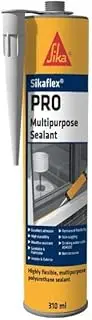 Sika Sikaflex Pro Polyurethane Multipurpose Sealant Cartridge 310 ml, Black