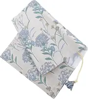 FIXOSHEE Hand Made Book Cover Exquisite Decorative Book Protector Cloth Book Sleeve for Notebooks Vintage Dandelion Students and Book Lovers