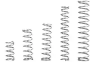 5pcs SUS Strong Pressure Y-Shaped Compression Spring Steel Wire 304 Stainless Steel Diameter 1.6mm(40mm,21mm)