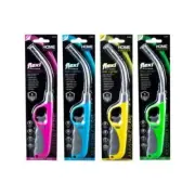 4PCE Flexible Gas Lighter Bend and Stretch Home Master Refillable Safety Lock