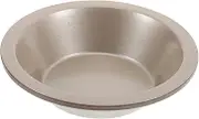 KOCKSHION Oven Baking Tool Round Metal Cake Pan Mini Pie Mould Non-Stick Sturdy Versatile for All Kinds of Breads