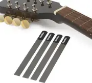 StewMac Gauged Nut Slotting File Set for Mandolin, for Medium Strings - Set of 4