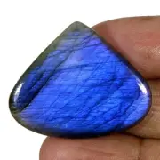 26.40 Cts Mindblowing Natural Blue Flash Spectrolite Pear Cabochon Gems GL5224