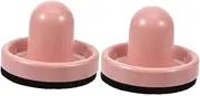 NOLITOY Enhance Your Air Hockey Experience 2 High-Durability Pushers for Ice Hockey Machine for Home Entertainment