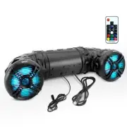 Pyle 800W 2 Channel Marine Bluetooth Waterproof Speakers 16.4lbs. PLATV65BT
