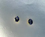 Natural Blue Sapphire 18k Solid Gold Stud Earrings,Oval Shape Sapphire,