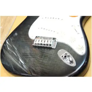 【名曲堂樂器】全新Fender Squier Standard Strat FMT Ebnoy 虎紋 電吉他 透明黑