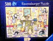 Crazy Cats… Taby & Co. Jigsaw Puzzle 500pc by Ravensburger