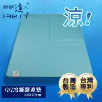 在飛比找蝦皮商城優惠-irest艾瑞絲 QQ嬰幼兒冷凝膠涼墊涼蓆60x90cm，可