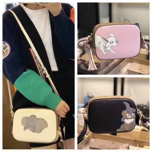 奧特萊斯精品代購 COACH 69178 69252 69253 迪士尼西系列 荔枝紋相機包 購物袋 附購證下標送禮