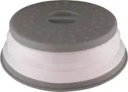 Collapsible Microwave Food Cover, Grey Free shipping -AU