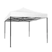 Gazebo Pop Up Marquee Outdoor Wedding Tent Kit White - 3x3m