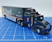 Corgi Classics Shell Racing Transporter Limited Edition Toy Truck Trailer NIB
