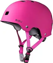 KIRLI Kids & Teen Bike Helmet, Lightweight, Adjustable, Multi-Sport for Bicycle, Scooter & Skateboard Impact Resistant