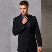 EVAN - Mens Wool Blend Stretch Corporate Jacket
