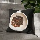 CUSHION COVER PILLOW CASE|COFFEE BEAN LATTE LOVER #6
