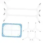 Bed Sheet Holder Straps, Adjustable Crisscross Bed Sheet Fasteners, Elastic