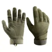 Motorcycle Gloves Heavy Duty Fullfinger Outdoor Gloves, Breathable & Lightweight