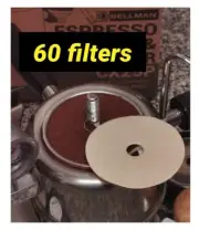 60X Bellman unbleached Coffee Paper filter for CX-25P