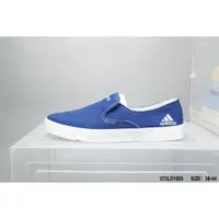 在飛比找蝦皮購物優惠-Adidas 阿迪達斯 帆布鞋男女透氣板鞋男鞋子秋季平底布鞋