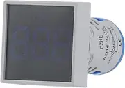 HAODEE AD16-22VS Mini Indicator Voltmeter 22MM AC 20-500V Square Panel LED Digital Voltage Meter Light Tester 1Pcs (Color : Blue, Size : AC20-500V-28X28mm)