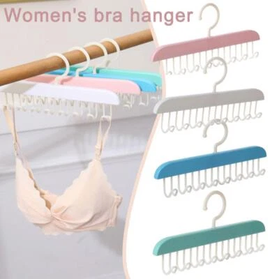 Multiple Hooks Storage Hangers For Clothes Bra Belt Home Wardrobe Organizer C6O3