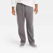 Men's Big & Tall Tapered Fleece Pants - Goodfellow & Co Dark Gray 2XLT - NEW