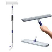 Window Cleaning Kit with Spray Mop High Rise Glass Cleaner for Home & Office
