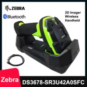 Zebra DS3678-SR3U42A0SFC Standard Range Wireless 2D USB Barcode Scanner w Cradle