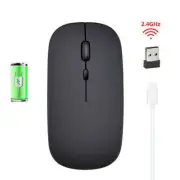RYRA Wireless Mouse Rechargeable Charging 2.4G Bluetooth Mouse Ultra-Thin Silent