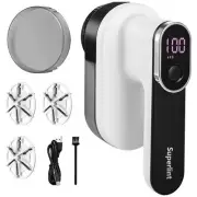 Electric Fabric Shaver Sweater Shavers with LED Display & Big Trash Container...