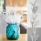 White/Green/Coffee Simulation branch Tree Branch Branch 35cm Artificial Fake