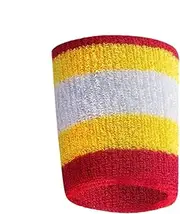 Sweat Wristbands - Women Men Sweat Absorbent Bands - Moisture Wicking Arm Wristbands for Gymnastics, Badminton, Football, Working Out