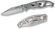 Gerber Gear Parafram Folding Pocket Knife Fine Edge, Stainless Steel