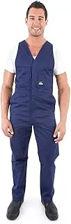 [Hard Yakka] Men's Foundations Tradesman Cotton Drill Action Back Overall