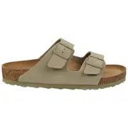 Birkenstock Unisex Arizona Birko-Flor Regular Fit Sandals Faded Khaki (EU 37-46)