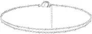 [Generic] Anklets chain, Ankle chain for Women Trendy Dainty Anklets Set Adjustable Layered Anklet chain for Women Jewelry ﻿
