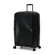 Tosca Space X 29" Trolley Checked Luggage Suitcase Hard Backed Travel - Black
