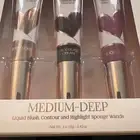 Beauty Creations Liquid Sponge Wands - Medium-Deep - Blush, Contour & Highlight