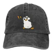 Surprised Penguin Baseball Caps Valorant Agents Game Sun Shade Cowboy Hats