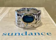 NWT Sundance Catalog Silver Gold “Lakeview Ring” Size 7 $158