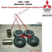 1994 1998 Mitsubishi Galant Engine Support Bushing Kit New OEM
