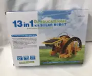 GAHOO 13-in-1 STEM Solar Robot Toys Kit for Kids, Build Your Own Robot New