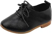 [PPXID] Toddler Little Girl's Boy's British Style Lace Up Casual Flat Oxford Shoes