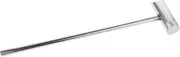 Amosfun Marshmallow Machine Accessory Long Stainless Steel Sugar Scoops Set of 2 for Candy Making Kitchen Supplies